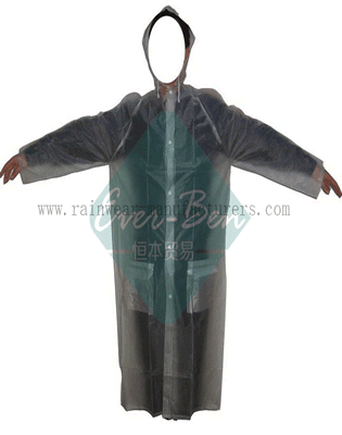 Adult pvc rainwear-plastic rain jacket-transparent rain mac wholesale-clear pvc raincoat-mens pvc raincoat